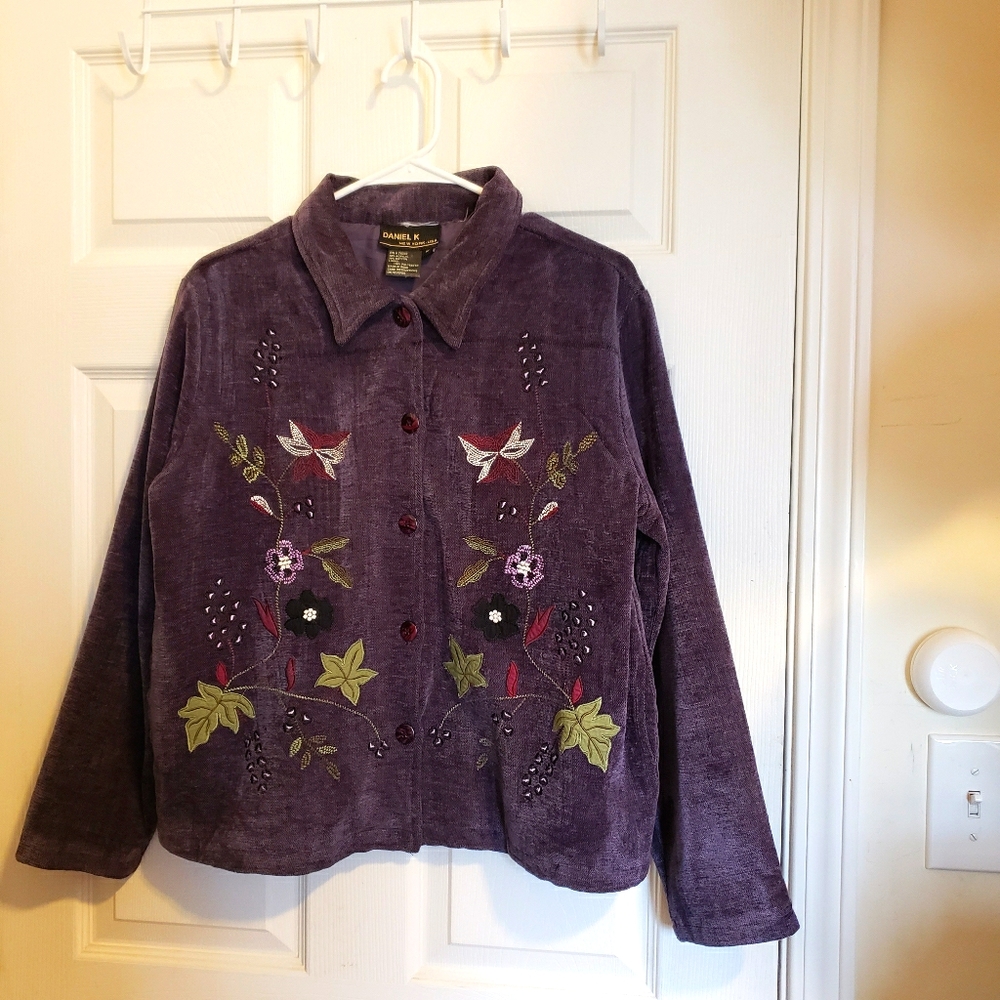 Daniel K New York Women's Floral Blazer Jacket